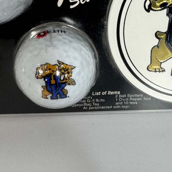 UK Wildcats Personalized Golf Collectable Gift Set - Picture 4 of 10